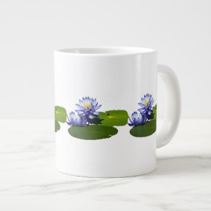 Lila Vatten Lilies i Sunshine Jumbo Mugg