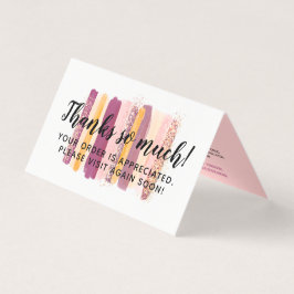 Lila Vattenfärgsfärgstreck - kort