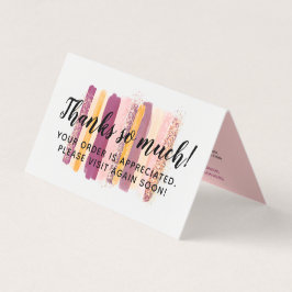 Lila Vattenfärgsfärgstreck - kort