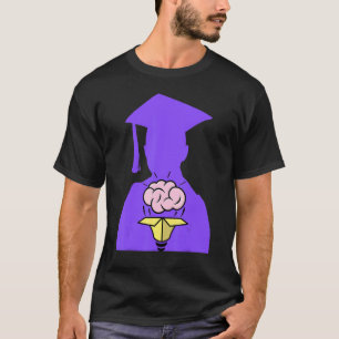 Lila vid högskolan i Studenten T Shirt