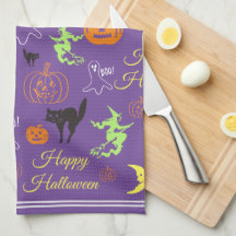 Lila vid Mönster i Happy halloween