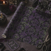 Lila viktoriansk gotisk Halloween
