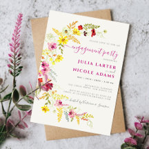 Lila Vild Orchid Blommor Förlovningsfest av andedr