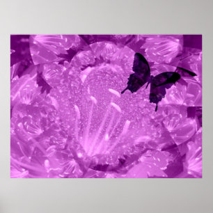 Lila Vingar Poster