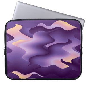 Lila vinkarare laptop fodral