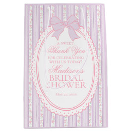 Lila Vintage Eleganta Blommiga Bröllopsduschgåvor