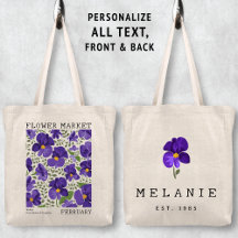 Lila Violet Februari Birkeland Flower Market Namn