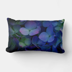 Lila violet hydrangeas lumbarkudde