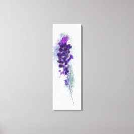 Lila Violet Lavander Flowers Painting Canvastryck