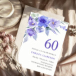 Lila Violet & Lavender 60:e Födelsedagsfesten Inbjudningar<br><div class="desc">Lila Violet & Lavender 60:e matchningssamlingen Födelsedagsfest inbjudan i Niche- och Nest-butiken.</div>