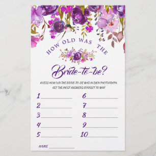 Lila Violet Peony Blommigt Möhippa Game