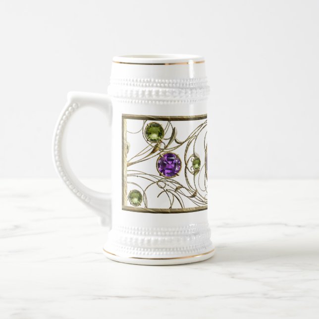 Lila, Violett ädelsten Sejdel (Vänster)