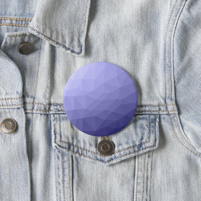 Lila violett (blå) maskstorlek, geometriskt mönste knapp (In Situ)