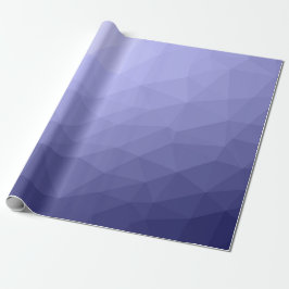 Lila violett (blå) maskstorlek, geometriskt mönste presentpapper