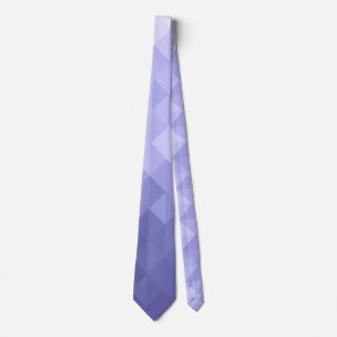 Lila violett triangelns geometriska rutor slips