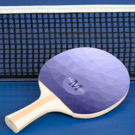 Lila violetta maffian mönster Monogram Pingisracket