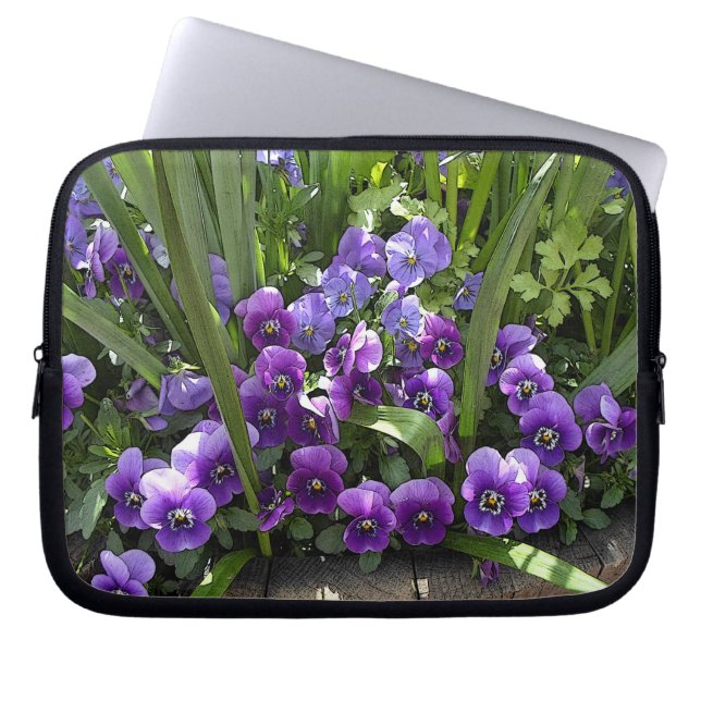 Lila Violits Laptop Fodral (Framsidan)