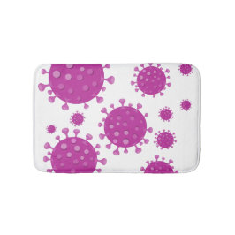 Lila Viral Particle Badrumsmatta