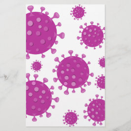 Lila Viral Particle Brevpapper