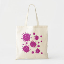 Lila Viral Particle Tygkasse