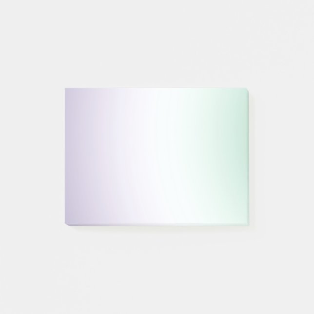 Lila Vit Mynta Post-it Block (Framsida)
