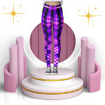 Lila Voilet Shiny Glowing Abstrakt Sparkles Chic Leggings<br><div class="desc">Förvandla din garderob med min snyggt och mångsidiga stilar, perfekt för aktiva kvinnor och flickor som förenar komfort och elegans i kärlek. Dessa moderna idrottsgrenar har en fantastisk blandning av våld och lila, som är bättre med glödande glitter-accenter och en chic-butik, skapar dem ett utmärkt val för alla tillfälle. Designade...</div>