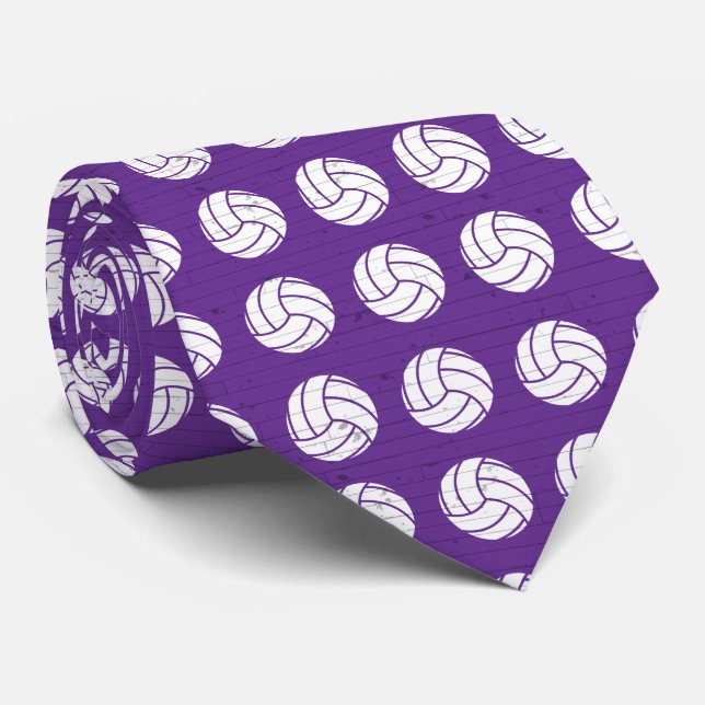 Lila Volleyball Wood Golv Patterned Slips (Rullad)