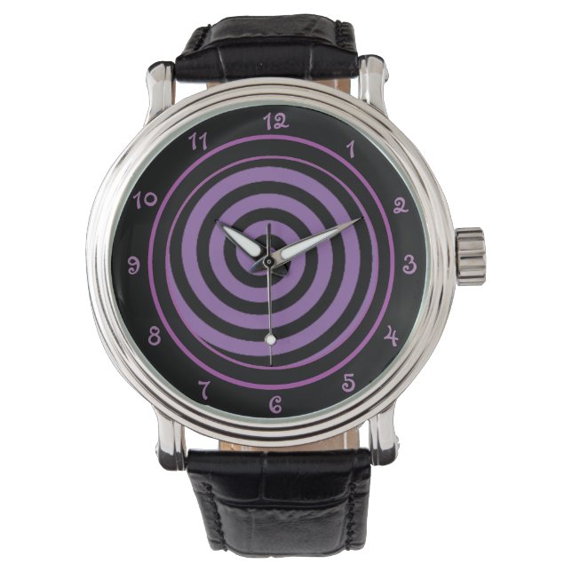 Lila Vortex Cool Armbandsur (Framsida)