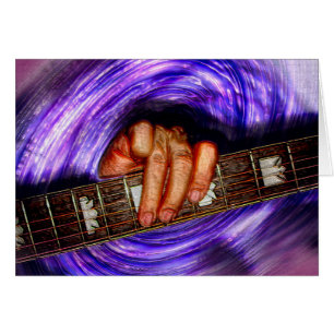 Lila Vortex Guitar Grip OBS Kort
