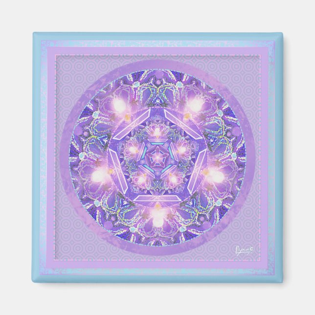 Lila W1 Magnet (Framsidan)