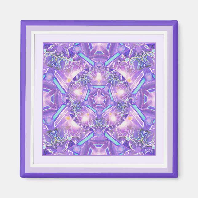 Lila W1 Magnet (Framsidan)