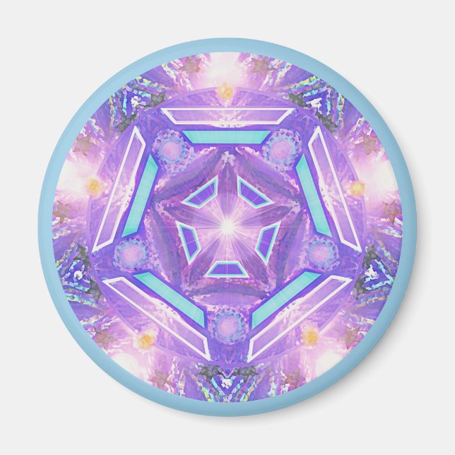 Lila W1 Magnet (Framsidan)