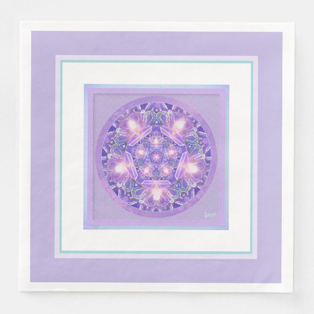 Lila W1 Pappersservett (Framsida)