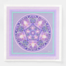 Lila W1 Pappersservett