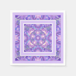 Lila W1 Pappersservett