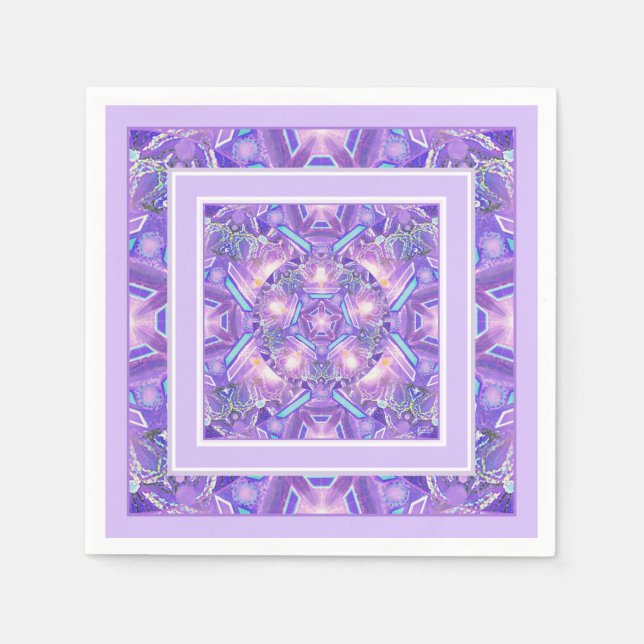 Lila W1 Pappersservett (Framsidan)