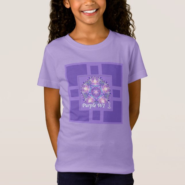 Lila W1 T Shirt (Framsida)