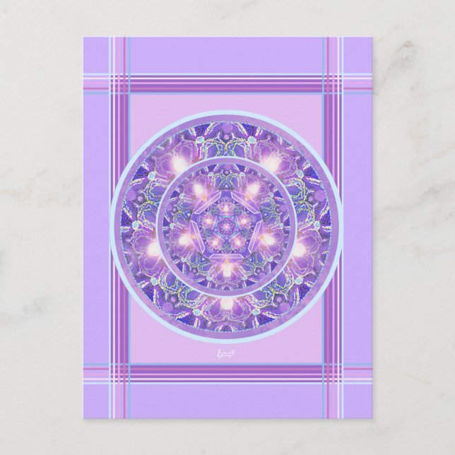 Lila W1 Vykort (Framsida)