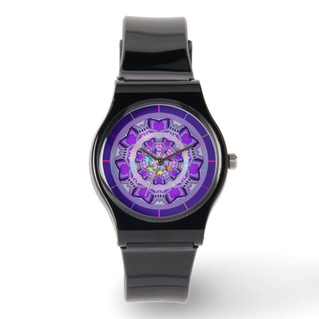 Lila W2 Armbandsur (Framsida)