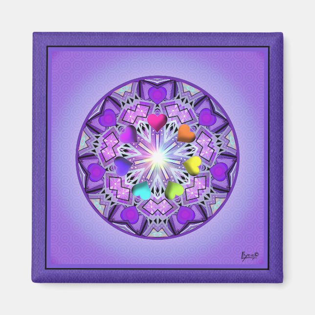 Lila W2 Magnet (Framsidan)