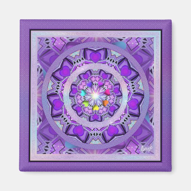 Lila W2 Magnet (Framsidan)