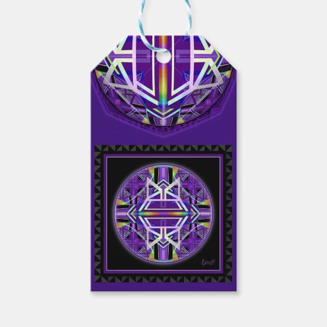 Lila W3 Presentetikett (Framsidan)