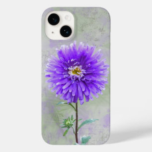 Lila Watercolor Dahlia