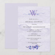 Lila Watercolor Monogram-Möhippa