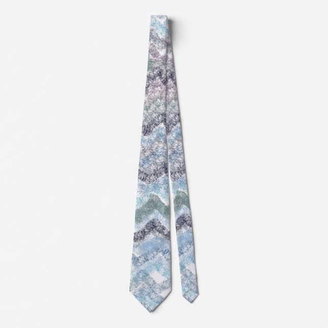 Lila wavesb Tie Slips (Framsida)