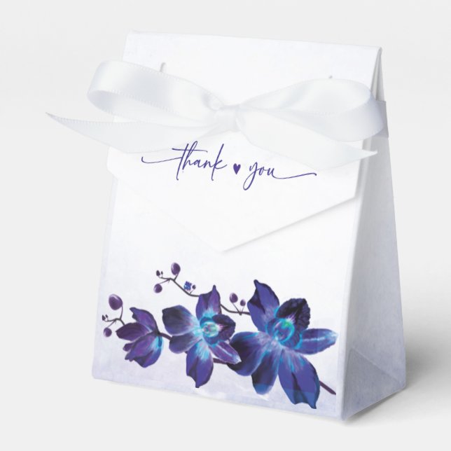 Lila Wedding Favors Gift Box Presentaskar (Framsidan Sidan)