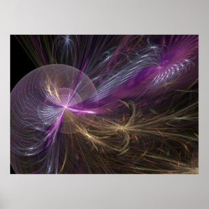 Lila Whisper Poster