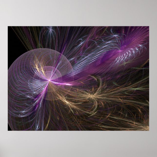 Lila Whisper Poster (Framsidan)