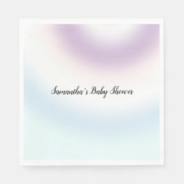 Lila White Blue Tie Dye Pappersservett