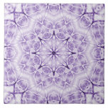 Lila White Flowers Ceramic Tile Kakelplatta<br><div class="desc">Keramiska plattor för vacker Lila White Flowers</div>